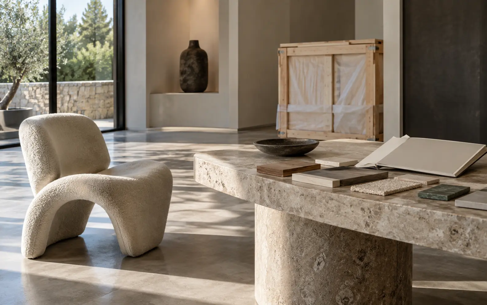 Furniture from around the world.